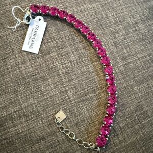 Park Lane Fuchsia Crystal Bracelet
